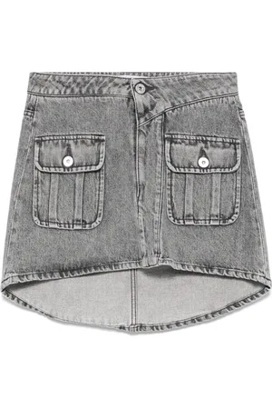 J.W.Anderson Patch-pocket mini skirt