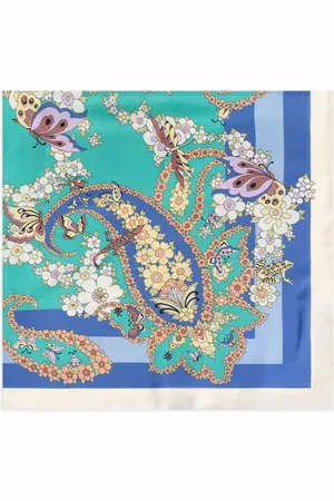 Etro Floral-print scarf