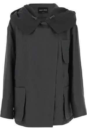 Giorgio Armani Linen hooded jacket