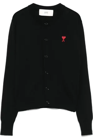 Ami Ami de Coeur-motif cardigan