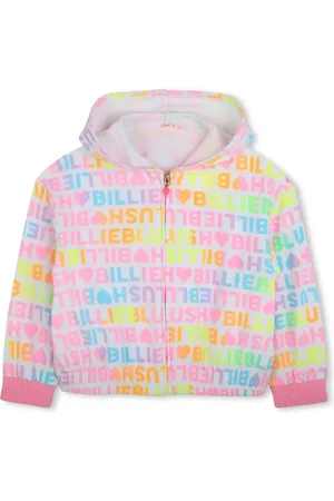Billieblush Logo-print hoodie