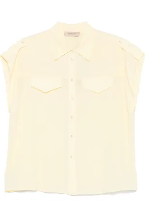 Twin-Set Cap-sleeved shirt