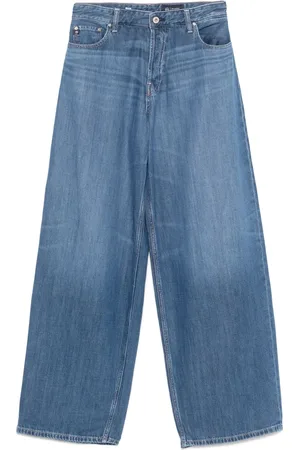 AG Jeans Logo-patch jeans