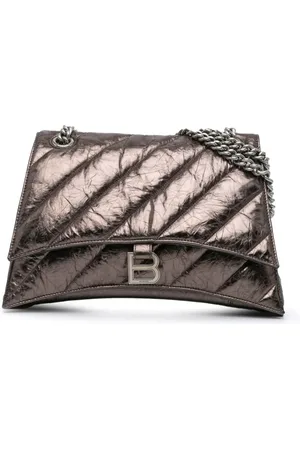 Balenciaga 2010 Medium Metallic Crush Chain shoulder bag