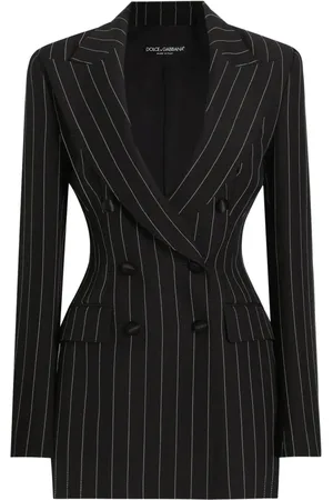 Dolce & Gabbana Striped double-breasted blazer