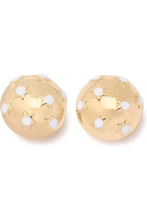 Carolina Herrera Starbust Dome earrings