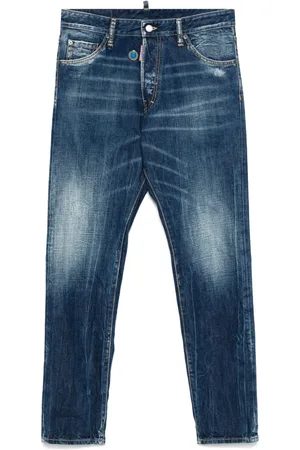 Dsquared2 Whiskering-effect jeans