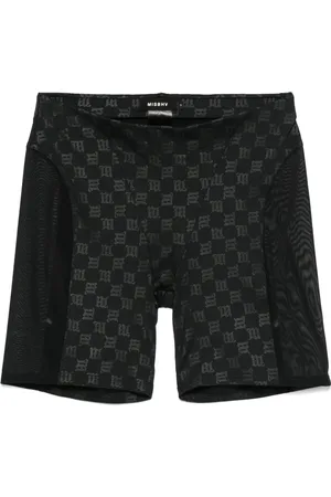 MISBHV Monogram-print biker shorts