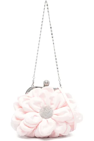 MONNALISA Floral-appliqué crossbody bag