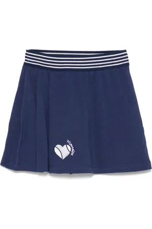 MONNALISA Heart-motif mini skirt