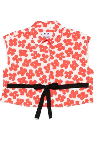 Msgm Floral-print shirt