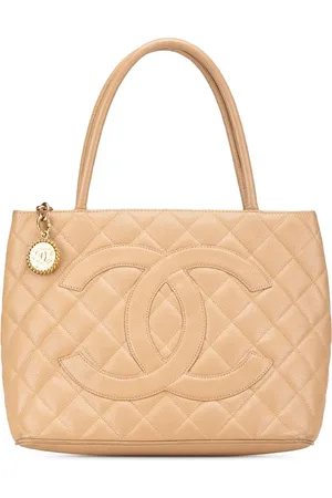CHANEL 2002-2003 Caviar Medallion tote bag