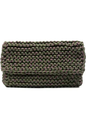 ODEEH Knitted clutch bag