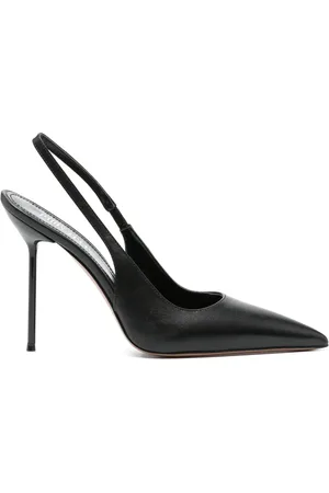 PARIS TEXAS 100mm Lidia slingback pumps