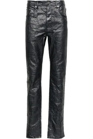 Purple Brand P001 coated skinny jeans
