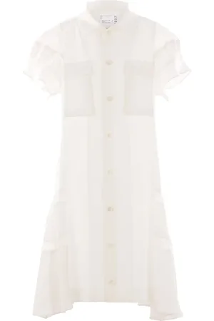 SACAI Short-sleeved shirt dress