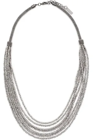 PESERICO SIGN Crystal-embellished layered necklace