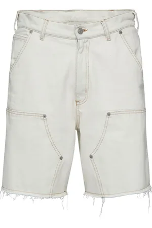 Maison Margiela Numbers-motif denim shorts