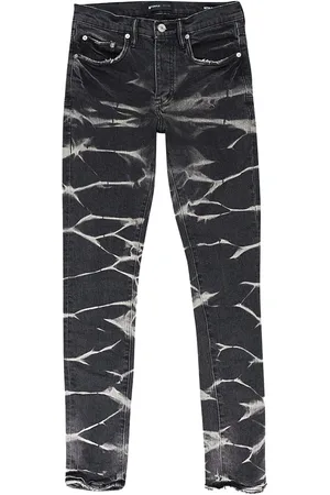 Purple Brand Tie-dye stripe " " jeans