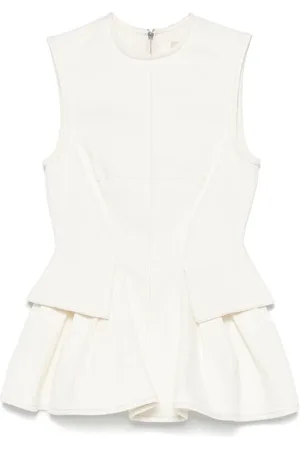 REMAIN Peplum denim top