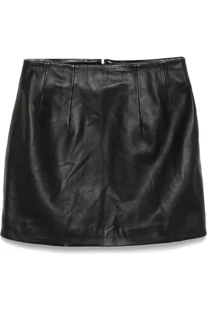 REMAIN Leather mini skirt