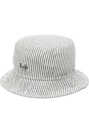 Il gufo Striped bucket hat