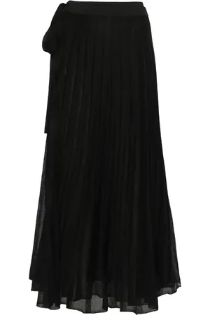 REMAIN Knitted wrap skirt