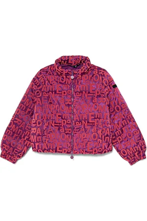 Emporio Armani All-over logo-print jacket