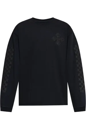 Rhude Raised-logo cotton sweatshirt