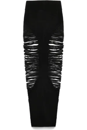 Rick Owens Pillar maxi skirt