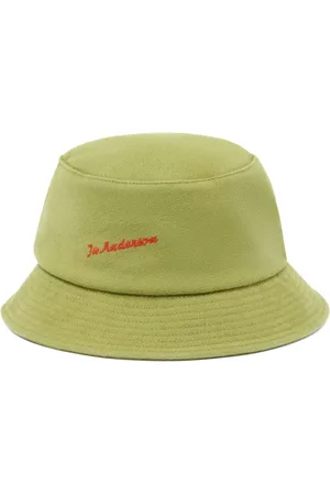 J.W.Anderson Logo-embroidered bucket hat