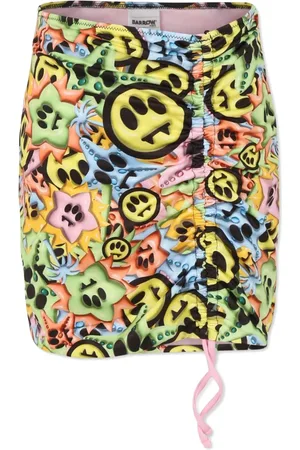 BARROW Graphic-print skirt