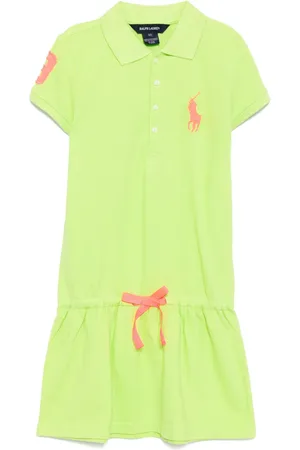 Ralph Lauren Logo-embroidered polo dress