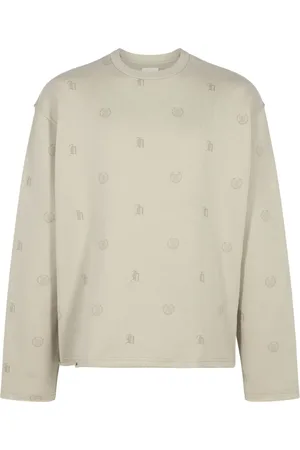 HONOR THE GIFT Crest logo-print cotton sweatshirt