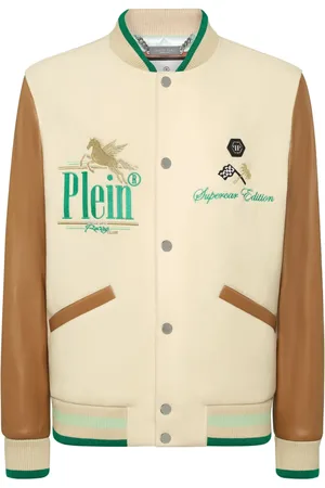 Philipp Plein Racing Club College bomber jacket