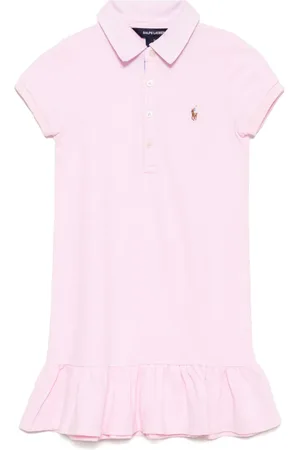 Ralph Lauren Logo-embroidered polo dress