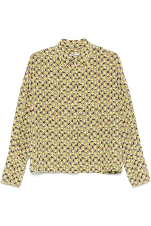 ODEEH Graphic-print blouse