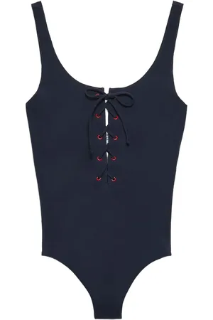 Prada Lace-up swimsuit