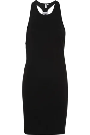 Calvin Klein Beach logo-tape mini dress