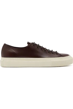 Buttero Lace-fastening leather sneakers