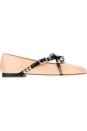 Mach & Mach Bow-detail ballerinas