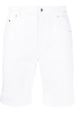 Dondup Turn-up hem denim shorts