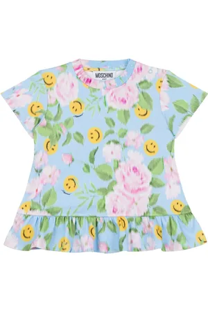 Moschino Smile-face print dress