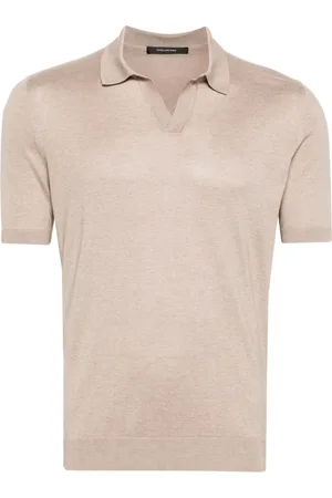 TAGLIATORE Keith silk polo shirt