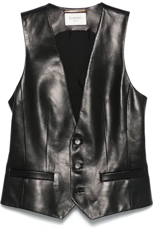 Saint Laurent Leather waistcoat