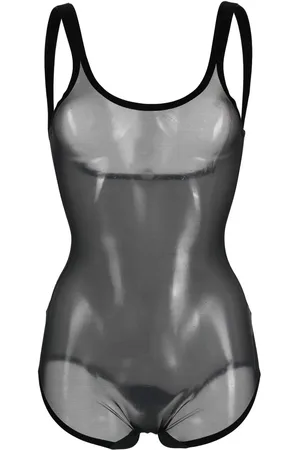 Wolford Tulle mesh shape wear bodysuit