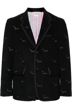 Thom Browne Hector-motif corduroy blazer