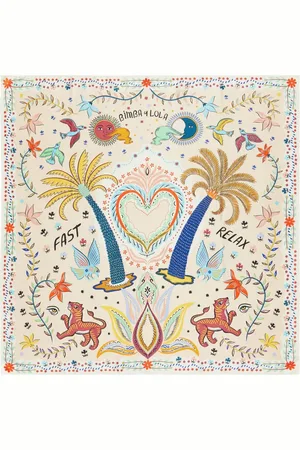 Bimba y Lola Palm Tree scarf