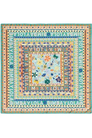 Bimba y Lola Floral-print scarf
