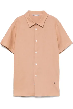 Manuel Ritz Logo-embroidered shirt